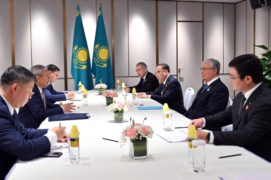 Токаев обсудил с главой ШОС предстоящий саммит в Астане 