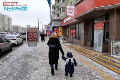 Астанчан предупредили о гололеде и непогоде 