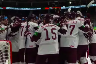 Латвия сотворила сенсацию в матче с Канадой 