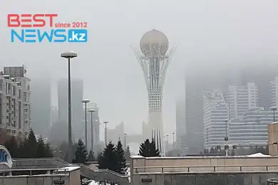 Снег, туман, ветер: погода по Казахстану на 18 января 