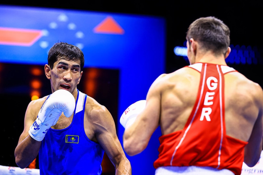 AIBA восхитилась нокаутом Асланбека Шымбергенова на ЧМ - видео 