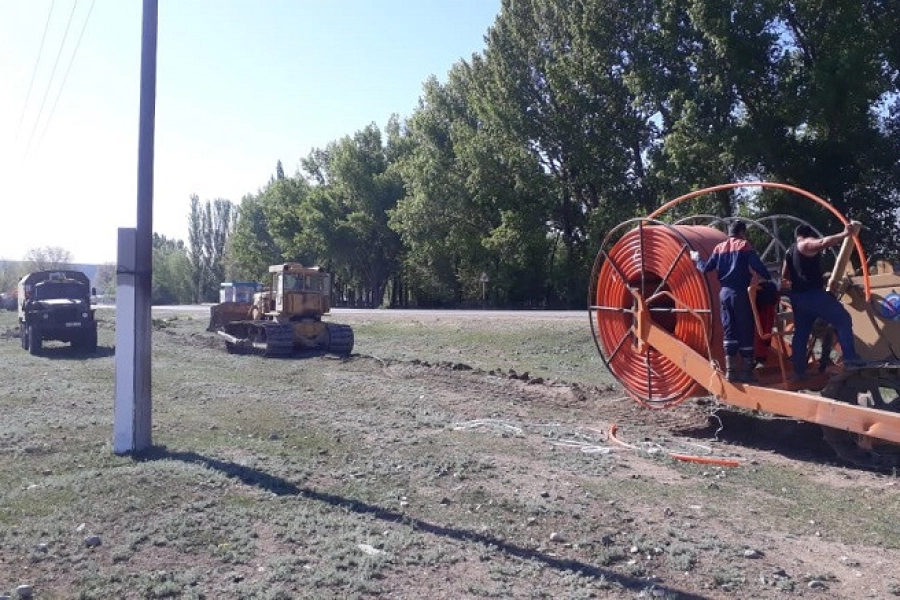 Интернет по оптике подключен в пяти селах Алматинской области 